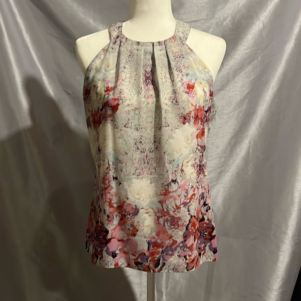 Floral print tank